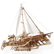 Ugears – 自我推進模型 Trimaran Merihobus 飛翔的霍爾斯號
