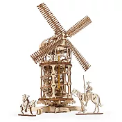 Ugears – 自我推進模型 Tower Windmill 唐吉軻德的風車