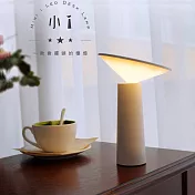 小i檯燈 LED夜燈 床頭燈 桌燈 (USB充電)白色