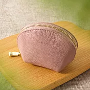 CHENSON 真皮 圓滾滾立體零錢包 粉紅(W00991-P)