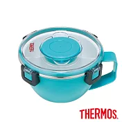 【THERMOS 膳魔師】附把手隔溫碗0.85L(Z-HBOWL-BL)藍