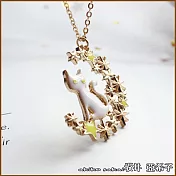 『坂井.亞希子』日系星空系列星月童話貓咪造型項鍊