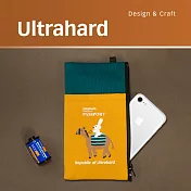Ultrahard 月見兔手機袋/Plus-騎駱駝(黃綠)