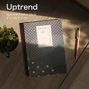 Uptrend 京文樣無時效A5手帳1日1頁半年誌 (鋼筆適用)│和色和紋‧2