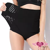 【天使霓裳】公主蠻腰 產後高腰黏貼收腹提臀內褲L黑