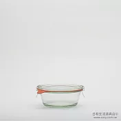 WECK 750 密封罐含密封圈與扣夾 Gourmet Shape 300ml (XL)單入