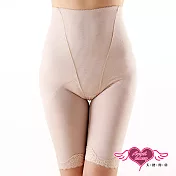 【天使霓裳】塑身褲 公主翹臀 蕾絲透氣提臀塑腿褲M膚