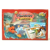 韓國 VUIDEA AR兒童英語教學繪本/恐龍樂園/肉食恐龍