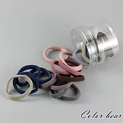 【卡樂熊】韓版時尚高彈力20入罐裝髮束(兩色)-混色