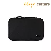 珠友  雙層超級大筆袋/工具包/收納包(XL)-SimpleA黑