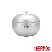 【THERMOS 膳魔師】雙層不鏽鋼蘋果餐碗0.9L(Z-SBOWL-SBK)