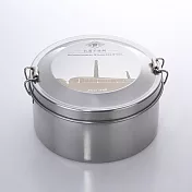 【MINE唐榮抗菌不銹鋼】圓形便當盒(大)