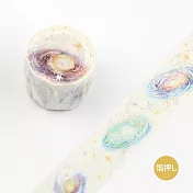 【BGM】和紙膠帶 金箔寬版Life系列 ‧銀河系