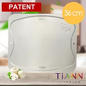 砧板【鈦安餐具 TiANN】萬用純鈦分類砧板／砧盤-蘑菇