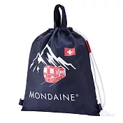 MONDAINE瑞士國鐵束口後背包 - Rigi瑞吉峰 / 藍