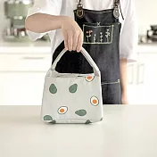 繽紛果漾／保溫保冷便當袋-果漾酪梨