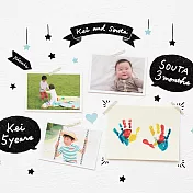 MIDORI 歡樂派對靜電壁貼-對話框