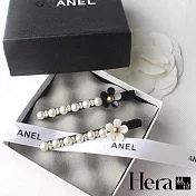 【Hera 赫拉】山茶花珍珠水鑽髮夾/一字夾(2入一組)