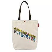 MONDAINE 瑞士國鐵 x 舉牌小人聯名紀念帆布包 –Helvetica