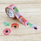 【bande】和紙膠帶貼紙_銀蓮花