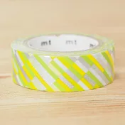 【日本mt和紙膠帶】1P Deco ‧斜紋方塊(綠)