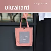 Ultrahard My Favorites 閱讀書袋-Life(灰粉)