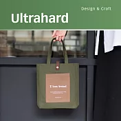 Ultrahard My Favorites 閱讀書袋-Travel 卡其綠