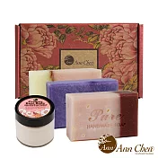 陳怡安手工皂-玫瑰溫柔保濕潤膚禮盒組