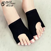 蒂巴蕾 外反拇趾內反小趾健康軟墊-2雙入 黑