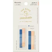 【Kanmido】cocofusen BASIC 柔彩便利貼組S型二入 ‧粉膚/紺藍