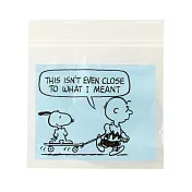 【A.P.J】史奴比包裝夾鍊袋 ‧天藍