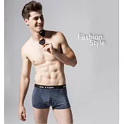 [MIGER密格]型男涼爽吸排好觸感平口褲-M-台灣製-(編號FA38621)藍色