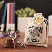 【賽先生科學工廠】迷你金屬解謎 (六款)雙人扣