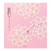 MIDORI JAPANWORKS日本名藝系列(春季)-便箋-春櫻4樣