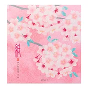 MIDORI JAPANWORKS日本名藝系列(春季)-便箋-絹印春櫻粉