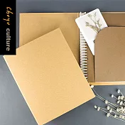 珠友  B5/18K 26孔萬用筆記/自填式日誌/萬用手冊-原色牛皮