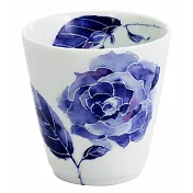 【和藍】美濃燒∣青玫瑰茶杯 ‧麗