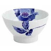 【和藍】美濃燒∣青玫瑰飯碗 ‧凜