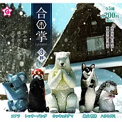 【日本正版授權】全套5款 合掌祈福動物 P3 扭蛋/轉蛋 GASSHO 第3彈 合掌動物 821419