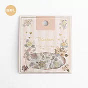 【BGM】散裝金箔和紙貼紙包45入 ‧  花咲
