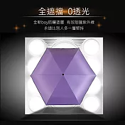 【德國boy】抗UV三折超輕防曬隔熱傘（薰衣草紫朝外)薰衣草紫