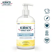 Kirks Natural 柯氏經典皂 - 淨味嫩膚洗手乳 - 檸檬&尤加利 355mL