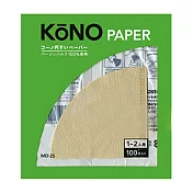 【日本】KONO 無漂白濾紙（1~2人）