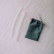 仁舟淨塑 矽吸管&三稜膜戳組--單套組大樹綠