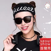 seoul show首爾秀 韓國V款金屬腿太陽眼鏡UV400墨鏡 519