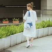 FNG寶特袋肩背款-藍鯨