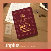 uhplus Life Stationery/ink 職人書衣(紅)