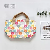 Apple Green 保溫餐袋/購物袋-彩虹熊熊