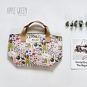 Apple Green 保溫餐袋/購物袋-動物園