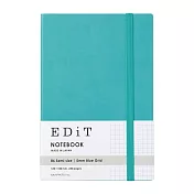 【Mark’s】EDIT上質方眼筆記本B6 ‧藍